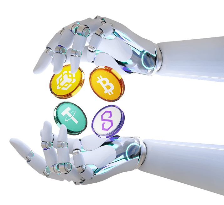 tokens-in-robot-hand